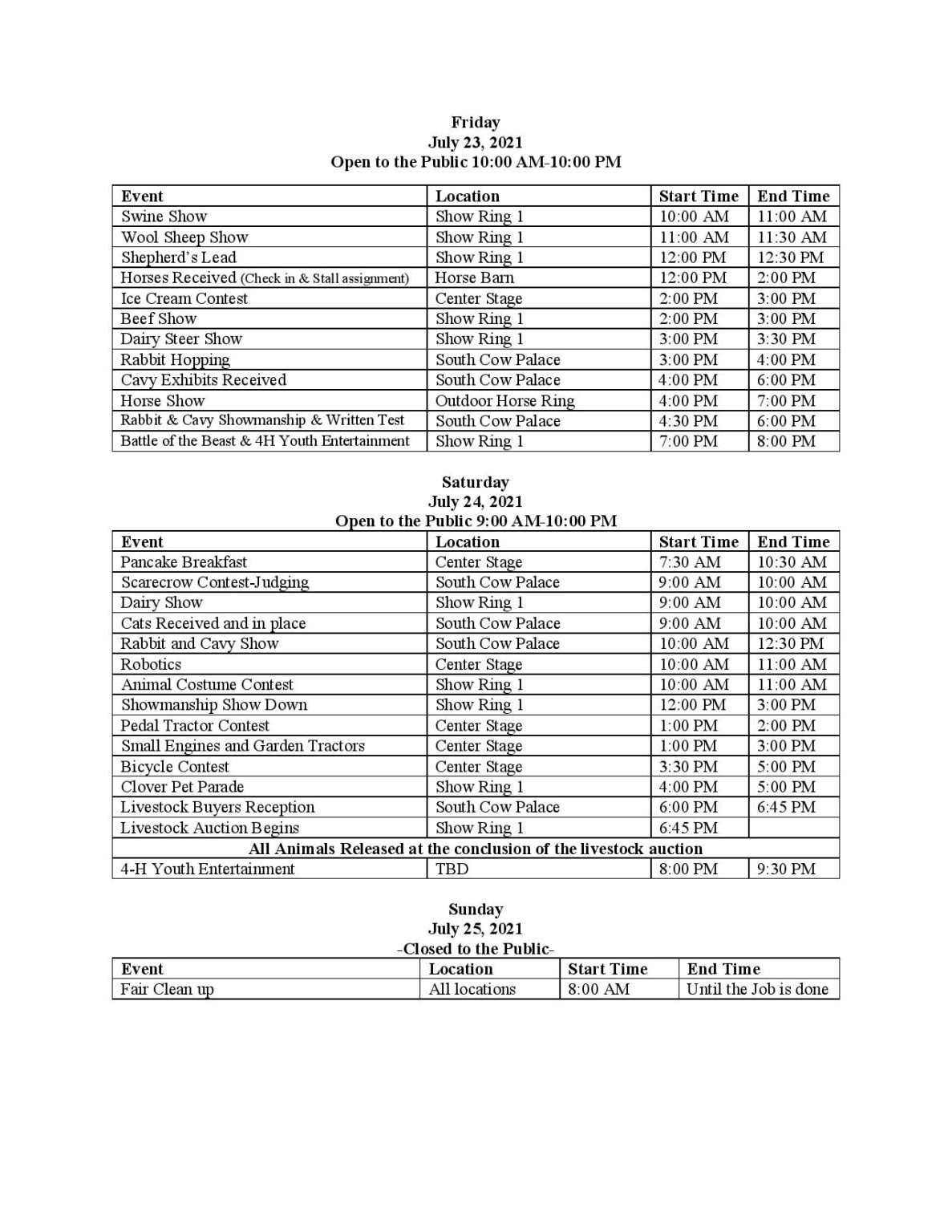 Fair Schedule_Updated 07_04_2021_PAGE2s Baltimore County 4H Fair
